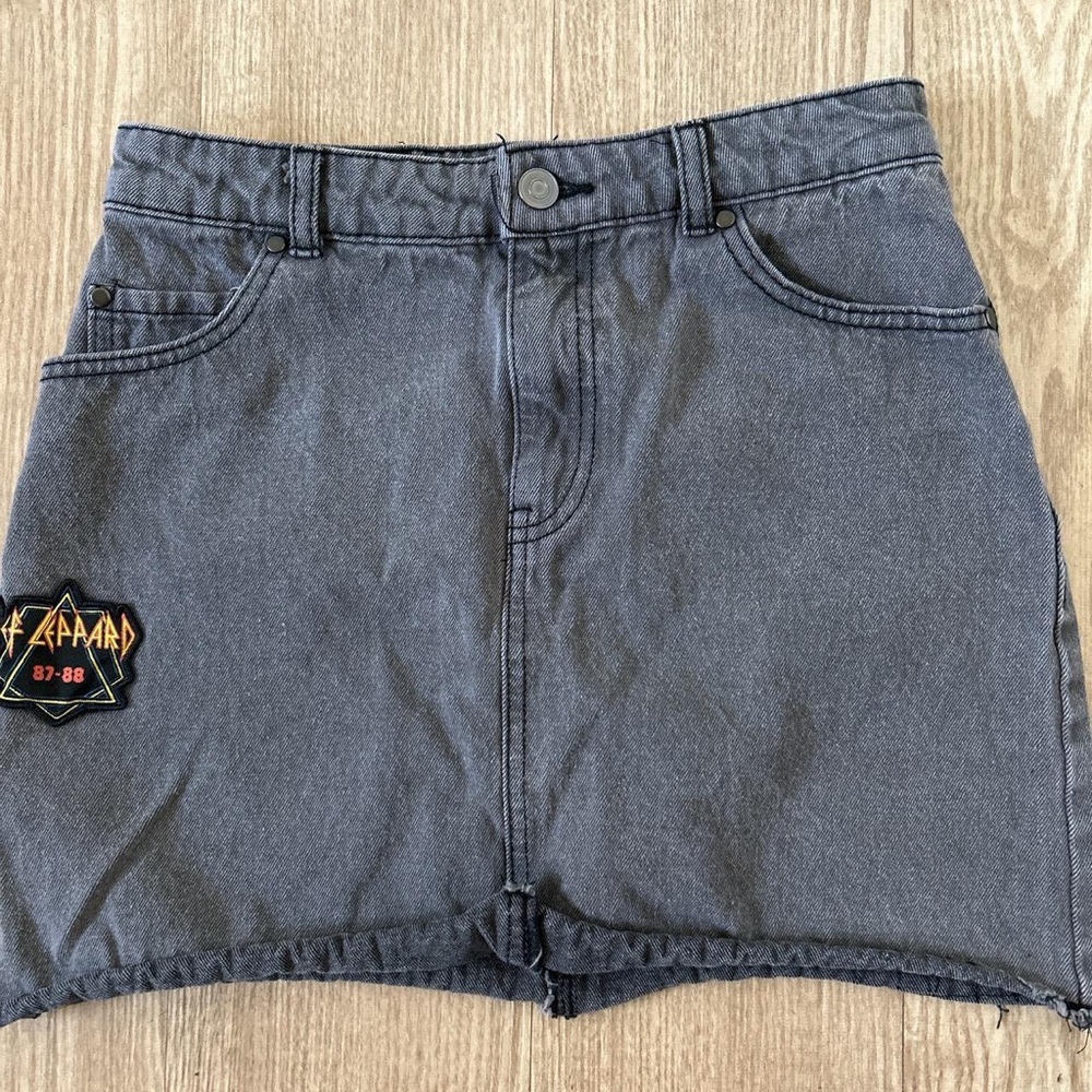 Def Leppard patch skirt